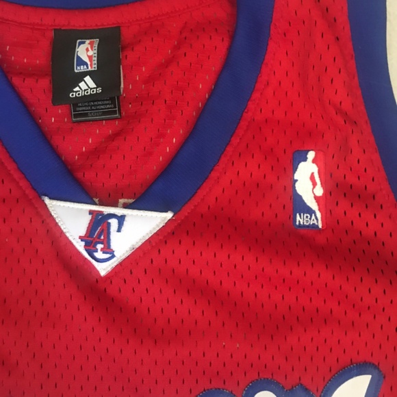 Men’s Vintage Blake Griffin 32 Red Adidas Jersey Los Angeles Clippers Sz Small - Picture 6 of 16